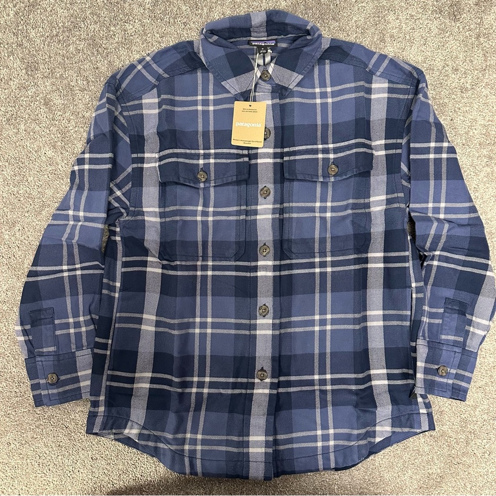 Patagonia Heavyweight Fjord Flannel Overshirt - Women's Medium
